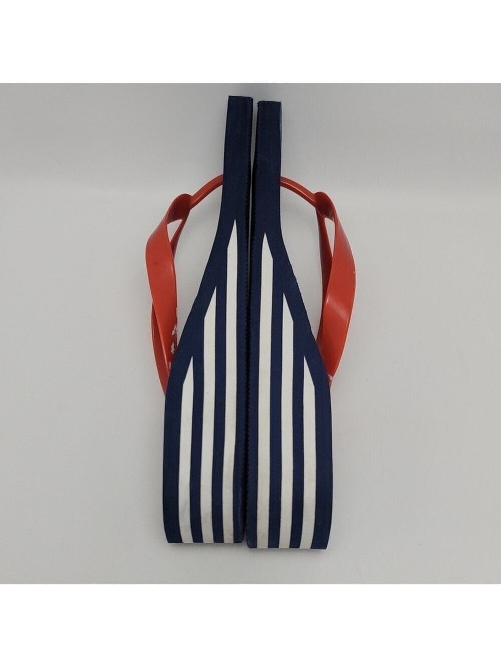 Star Spangled Womens Wedge Flip Flops Size L 9-10 - Picture 7 of 13